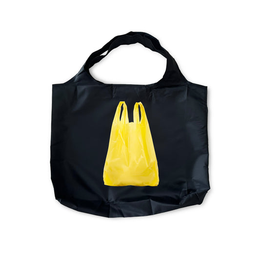 Yellow Plastic Bag Eco Tote Bag